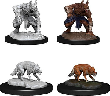 D&D Miniatures: Nolzur's Marvelous Miniatures: Jackalwere & Jackal